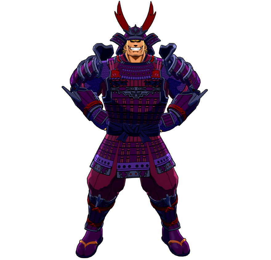 Un'armatura speciale realizzata appositamente per All Might.
Inamovibile, come una montagna.