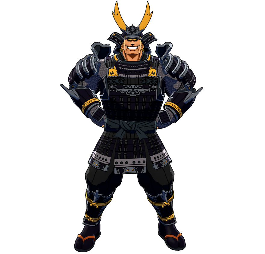 Un'armatura speciale realizzata appositamente per All Might.
Inamovibile, come una montagna.