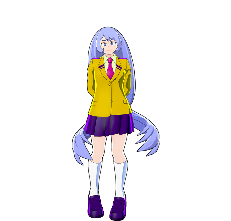 L'uniforme invernale della Yuuei di Nejire Hado.
Quando indossa l'uniforme, si riesce a notare un lato serio solitamente nascosto.