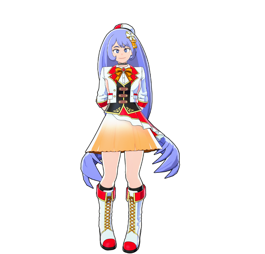 Un costume speciale per un'arena speciale in un giorno speciale.
Il mio sorriso dà forza a tutti, e i sorrisi di tutti mi danno forza.