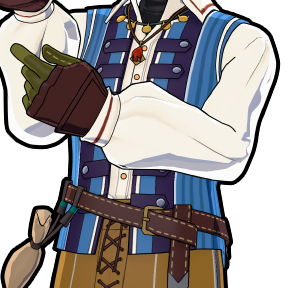 Il costume da pirata di Mr. Compress. — "Far sparire tesori è la mia specialità."