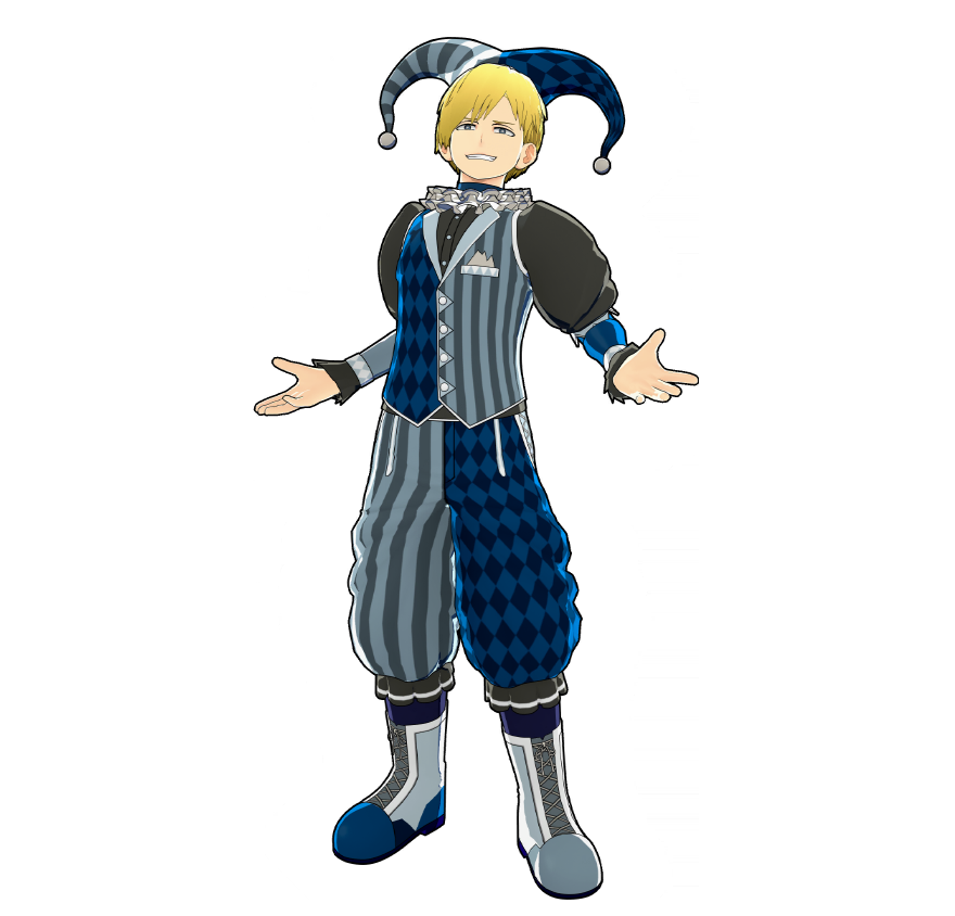 Il costume da giullare di Neito Monoma.
I suoi compagni di classe hanno commentato