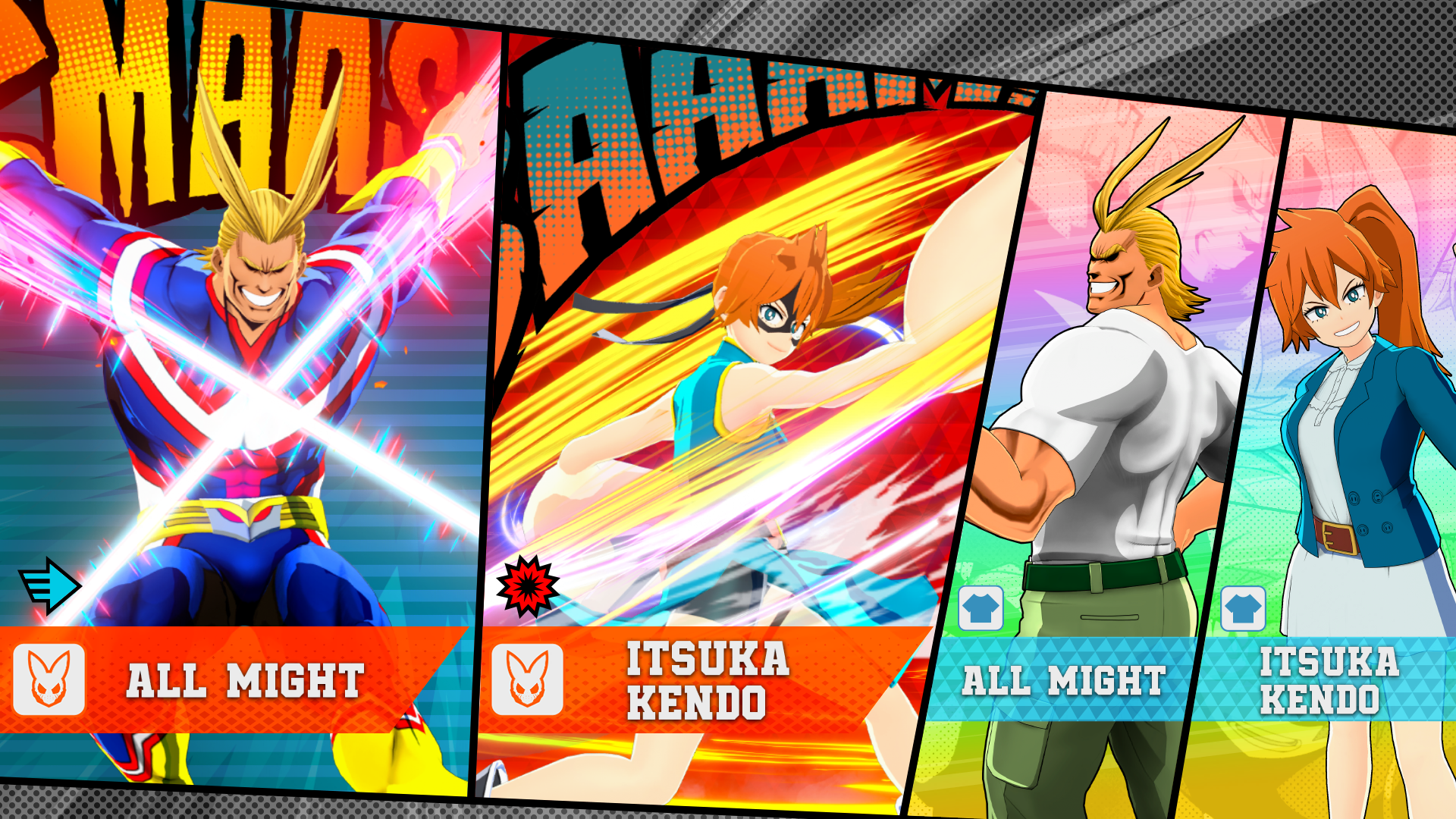 Pesca personaggio Original (S17): All Might Kendo disponibile!
