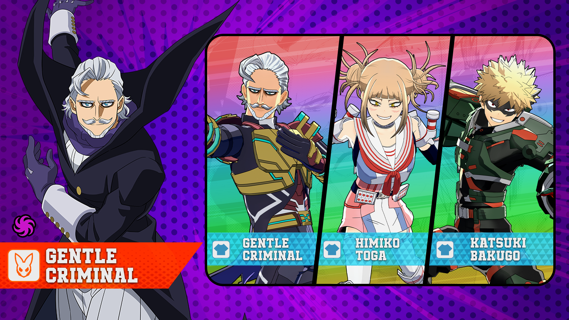 Pesca personaggio Original (S18): Gentle Criminal disponibile!