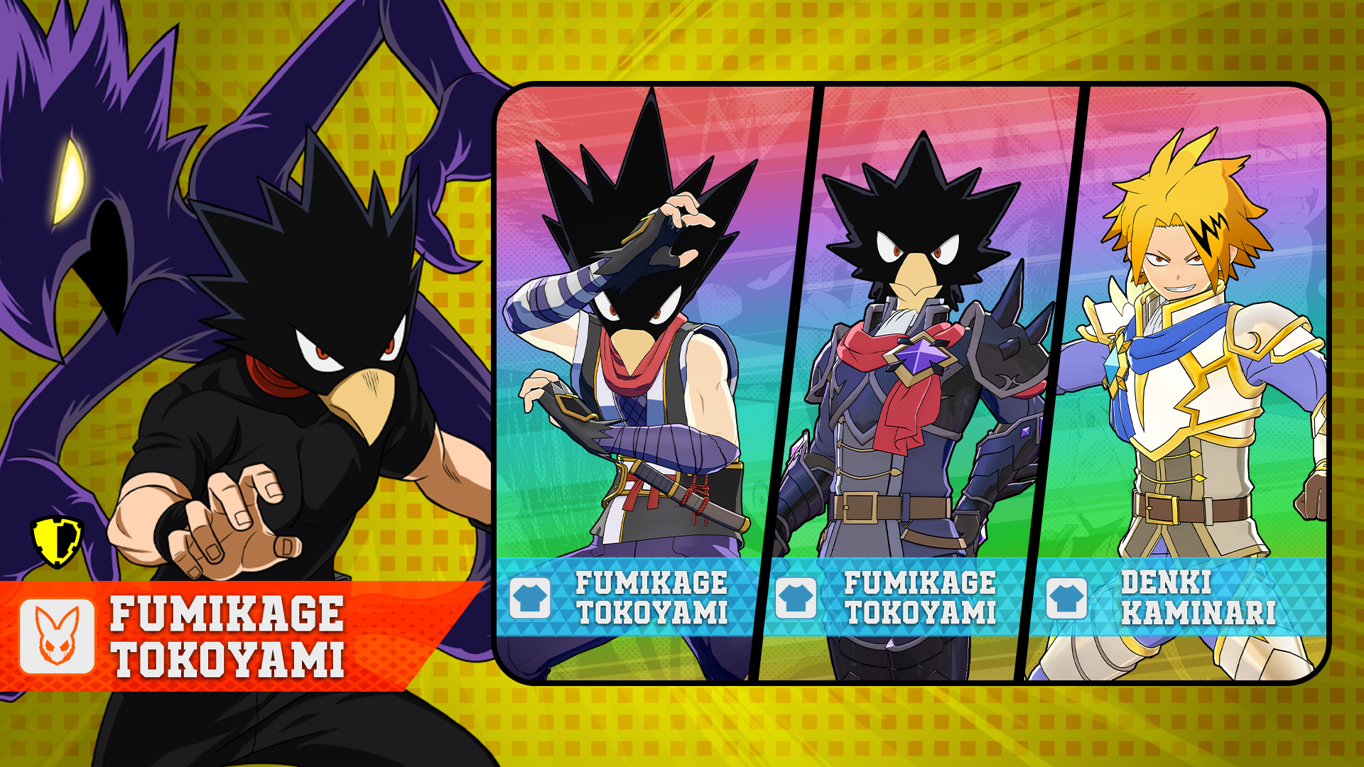 Pesca personaggio Original (S18): Tokoyami disponibile!