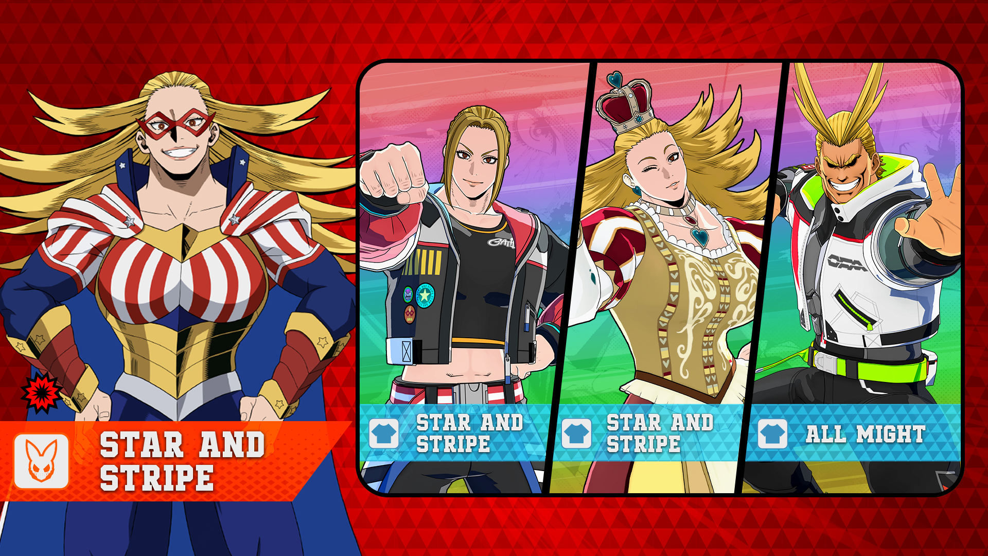 Pesca personaggio Original (S19): Star and Stripe disponibile!